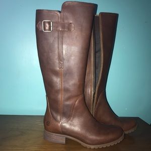 Timberland tall leather boots